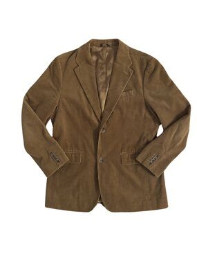 2000’s Banana Republic Camel Brown Corduroy Blazer - Classic Tailored Jacket